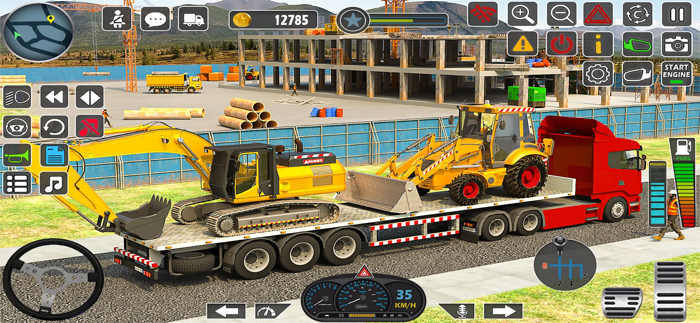 Heavy Excavator  JCB Games 3D
