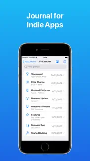 appjournal - indie app diary iphone screenshot 1
