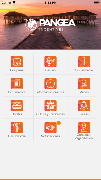 PANGEA INCENTIVES Screenshot