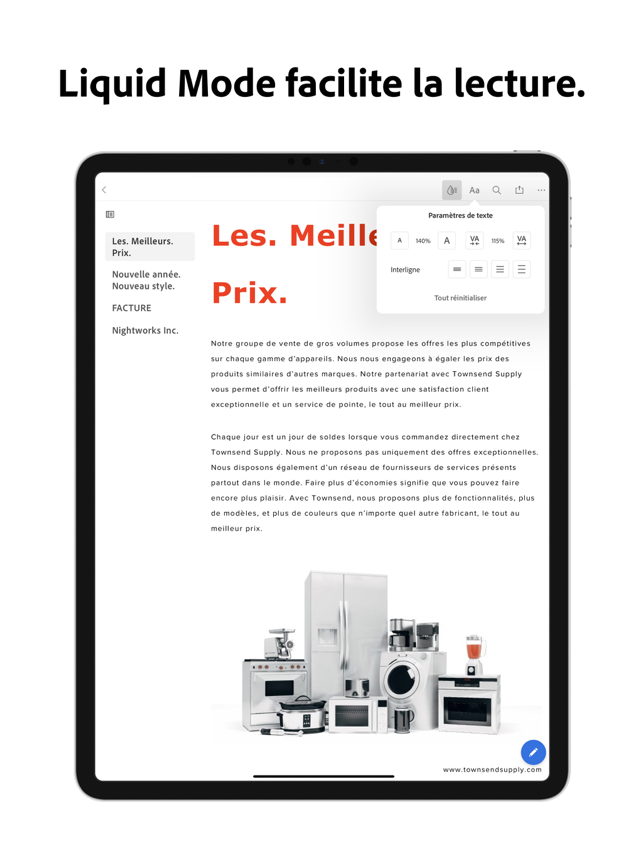 ‎Adobe Acrobat Reader: Lire PDF Capture d'écran