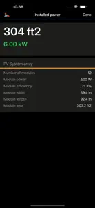 Solar APP: PV Solar Calculator screenshot #6 for iPhone