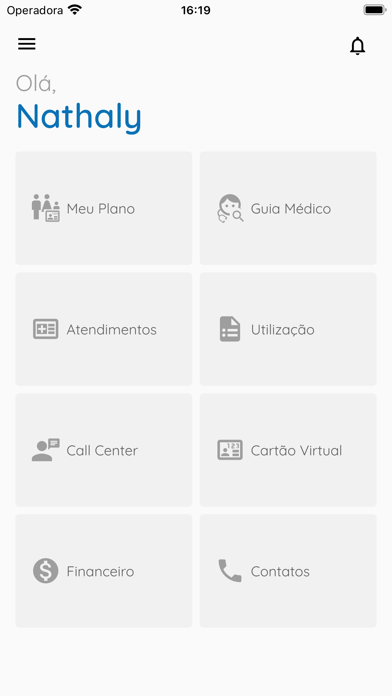 Sagrada Família - Beneficiário Screenshot