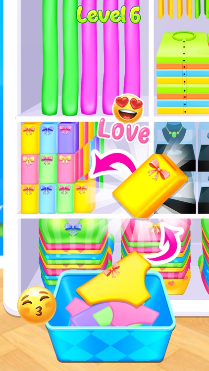 Fill the Closet - Organize Fun