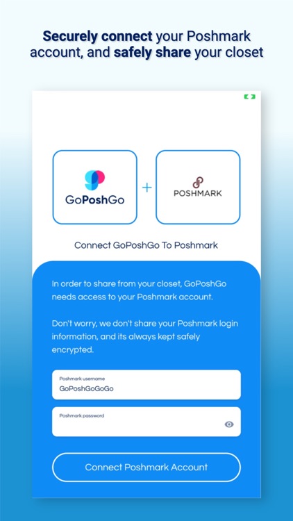 GoPoshGo Poshmark Cloud Sharer screenshot-4