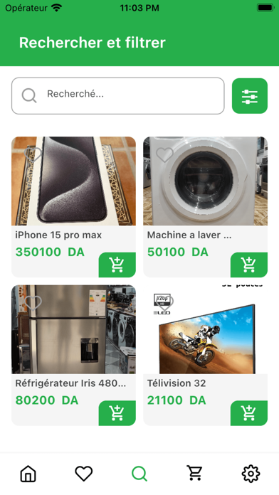 Toujours Shop Screenshot