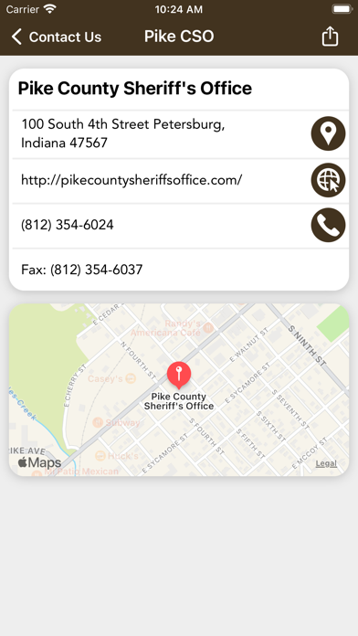 Pike County Sheriff’s Office Screenshot