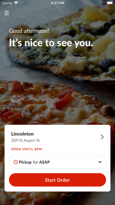 GoodWood Pizzeria Screenshot