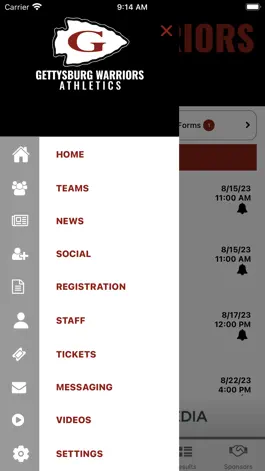 Game screenshot Gettysburg Warriors Athletics hack