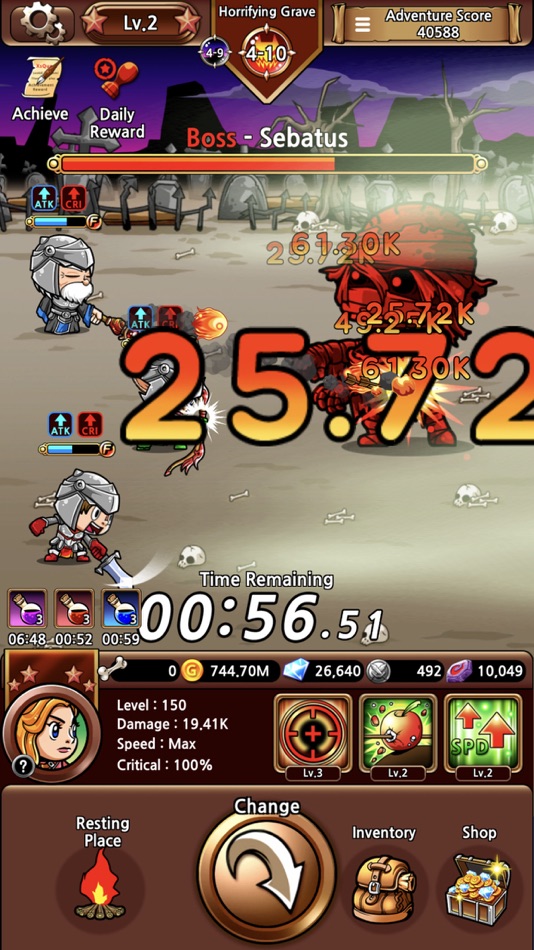 #4. Dungeon Masters: Dark Fantasy (iOS) 由: Hoa Dang