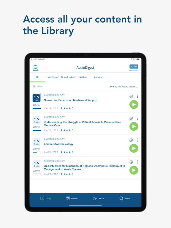 Screenshot #4 pour AudioDigest
