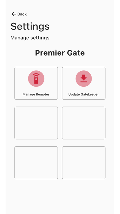 Gatekeeper Manager Screenshot