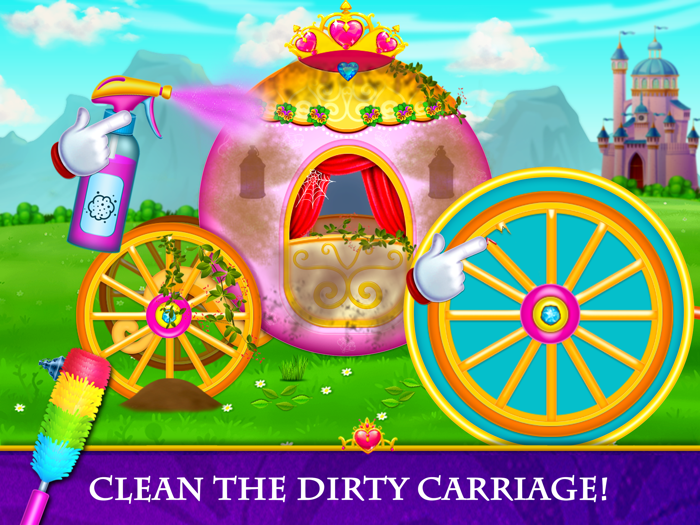 Princess House Cleaning Games