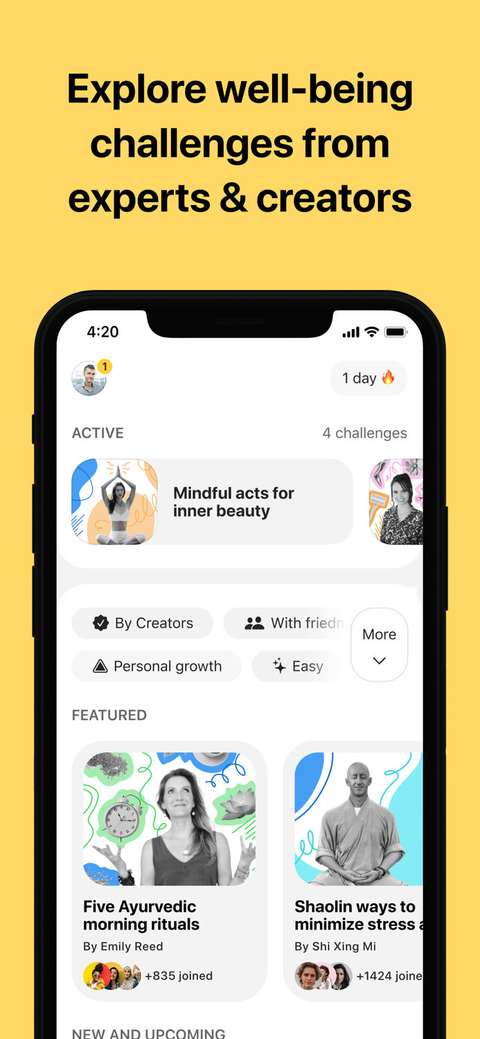 Alms Well-being Challenges