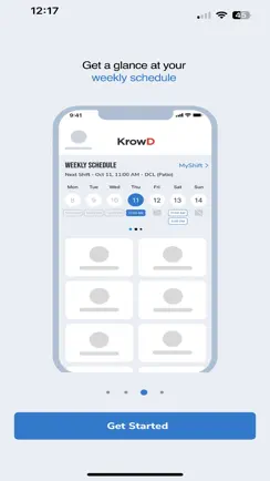 KrowD Mobile App iPhone image 1