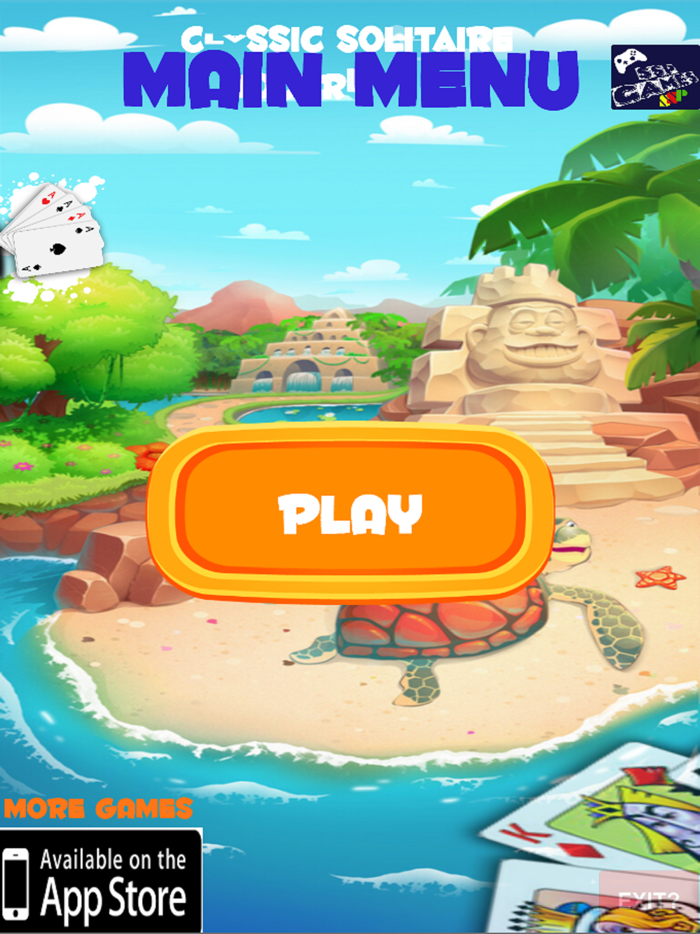 Solitaire Game Modern Aces