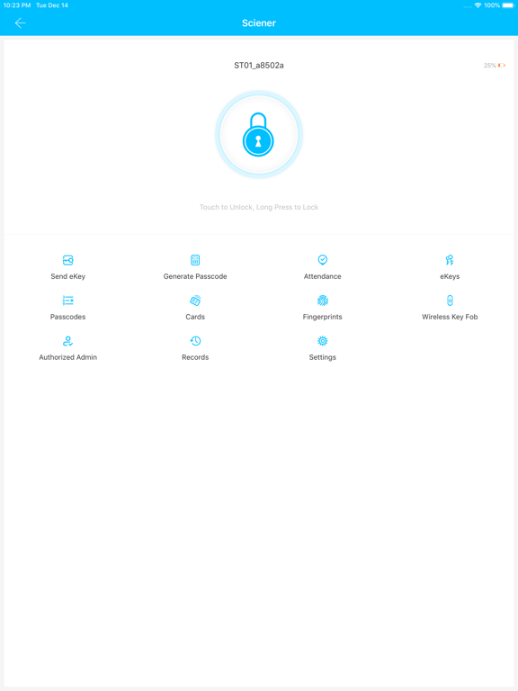 Screenshot #4 pour Sciener smart lock