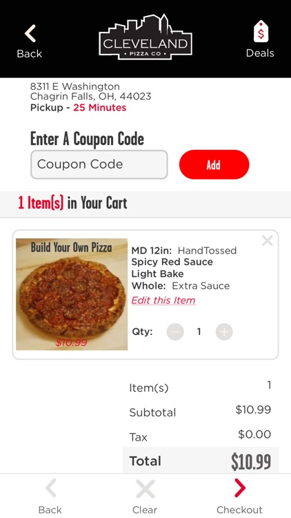 Cleveland Pizza Co. screenshot-4