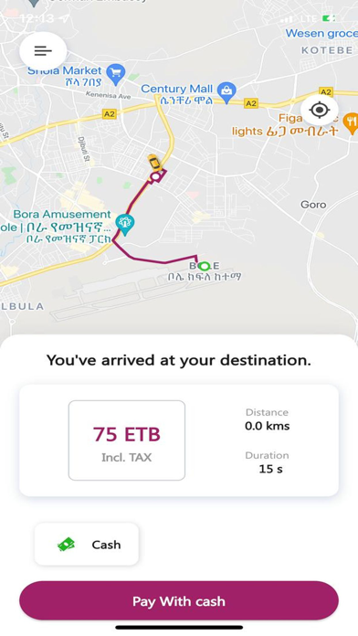 Taxiye Passenger Screenshot