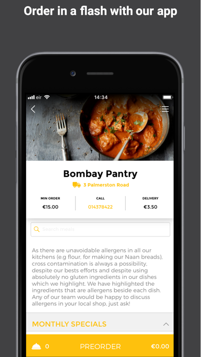 Bombay Pantry Screenshot