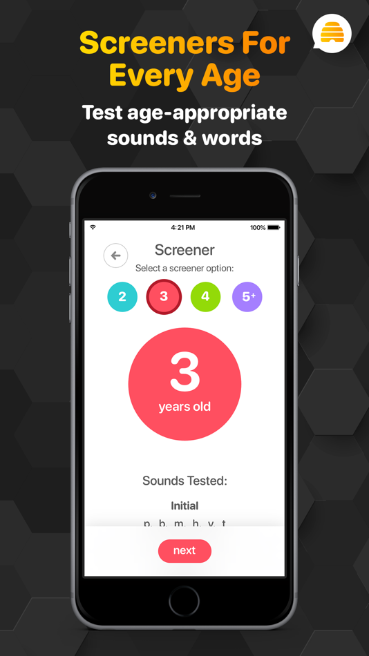 #2. Articulation Test Center Hive (iOS) 由: Little Bee Speech