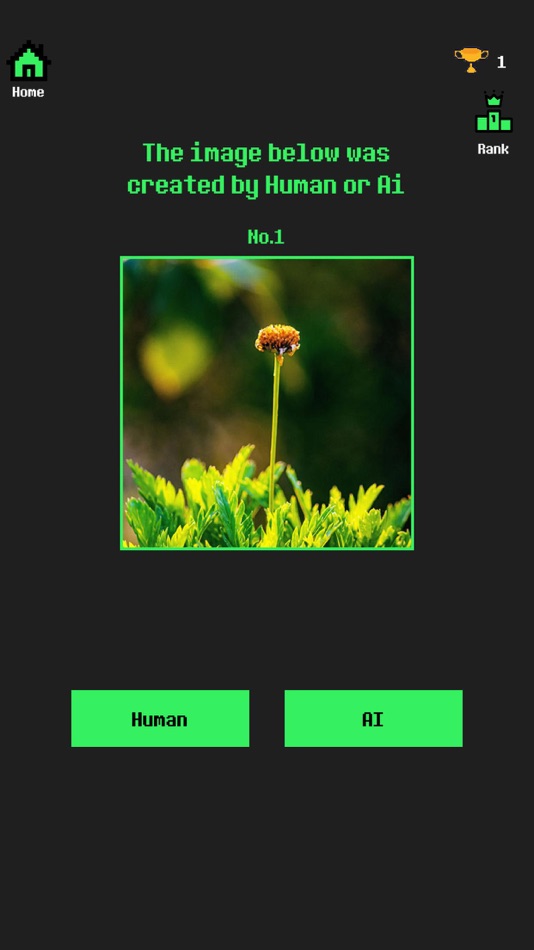 #4. Human Or Ai - Ai Quiz Game (iOS) 由: Tuc Nguyen Van