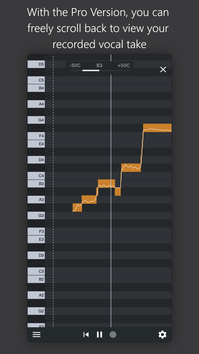 Nail the Pitch - Vocal Monitor