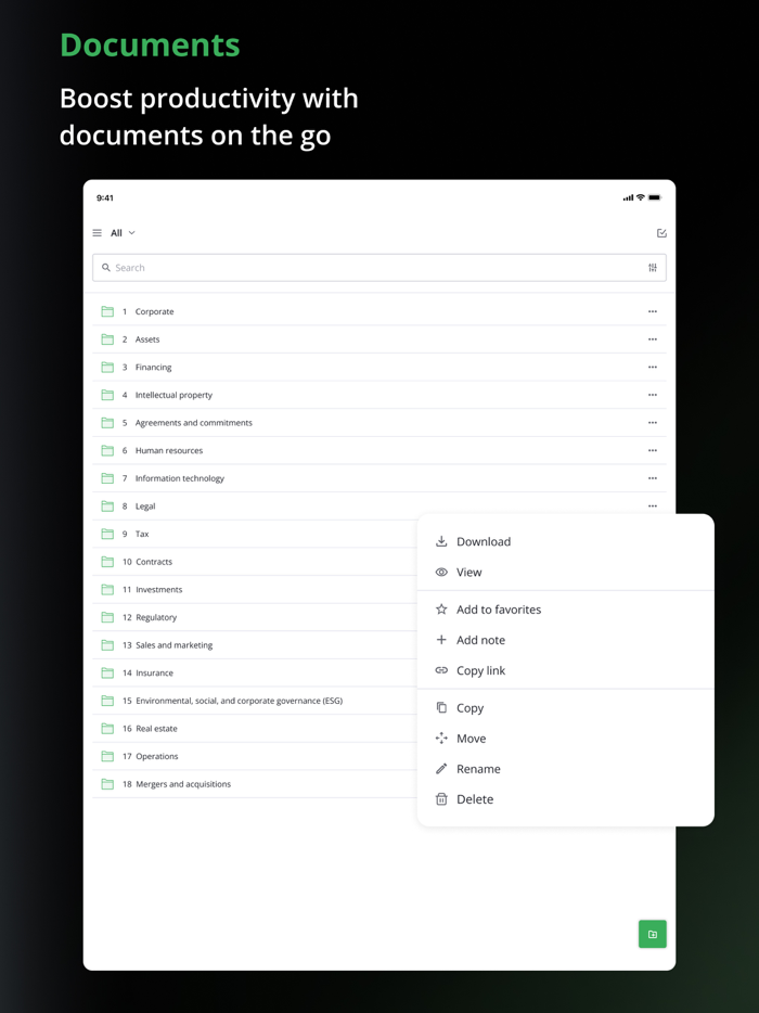 iDeals Virtual Data Room