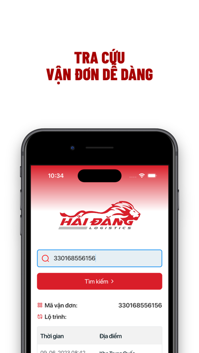 Hải Đăng Logistic Screenshot