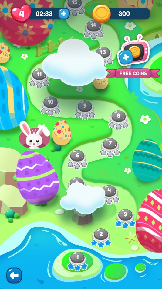 #2. Easter Bun Bun - Match 3 (iOS) 由: PANDA PLAY STUDIOS (PTY) LTD