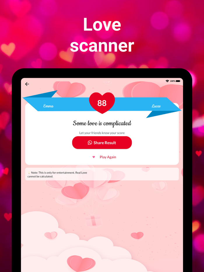 Love Tester Real Love Test