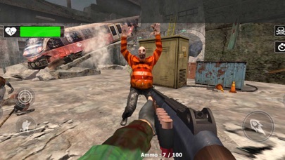 Zombie Shooting Dead War Game Screenshot