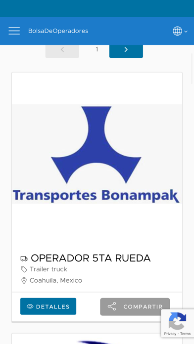 BolsaDeOperadores Screenshot