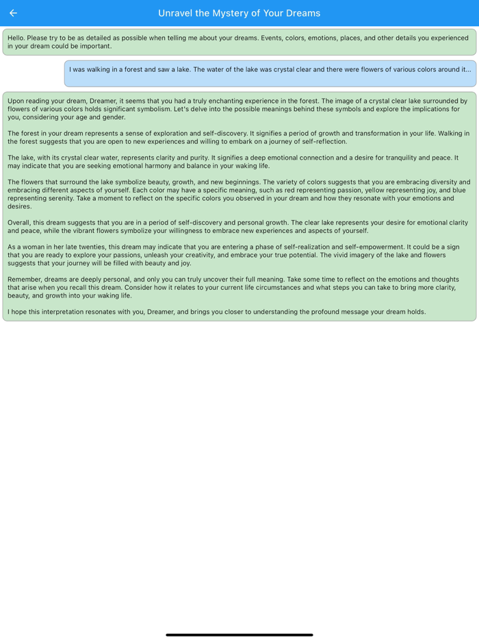 Dreamora  Dream Interpreter