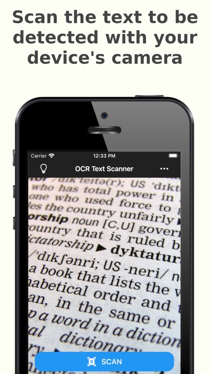 OCR Text Scanner – Text reader by David Serrano Canales