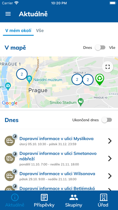 Multi City Platform Screenshot