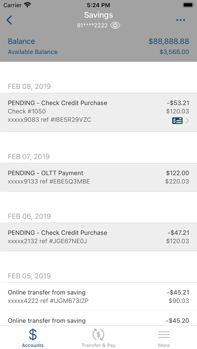 Baton Rouge City Parish EFCU Screenshot