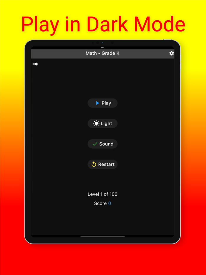 Kindergarten Math Challenge