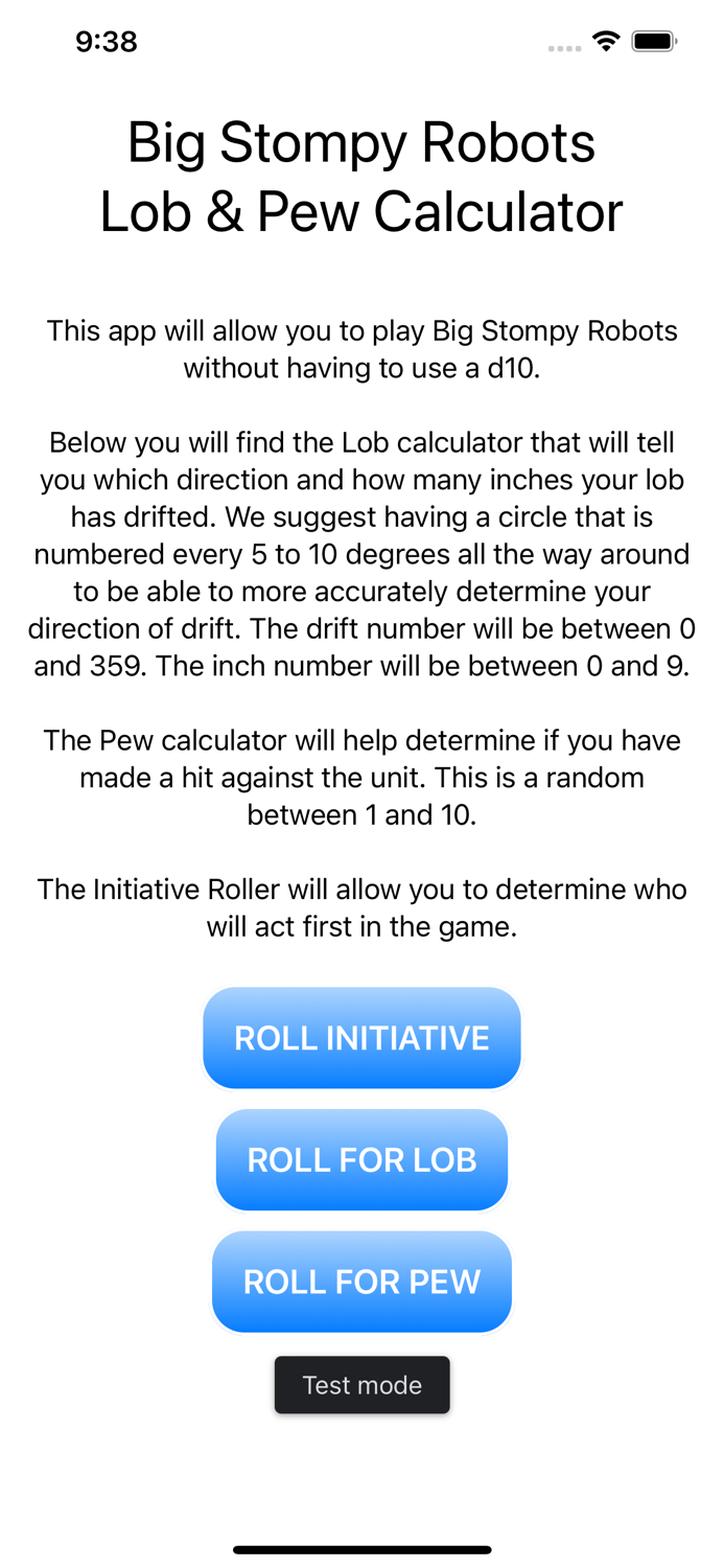 BSR Lob and Pew Calculator