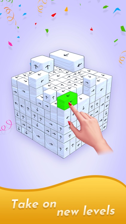 Tap Away 3D:Block Cube Puzzle