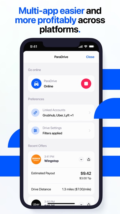 Para – Gig Drivers Earn More