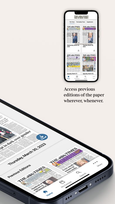 The Times e-paper Screenshot