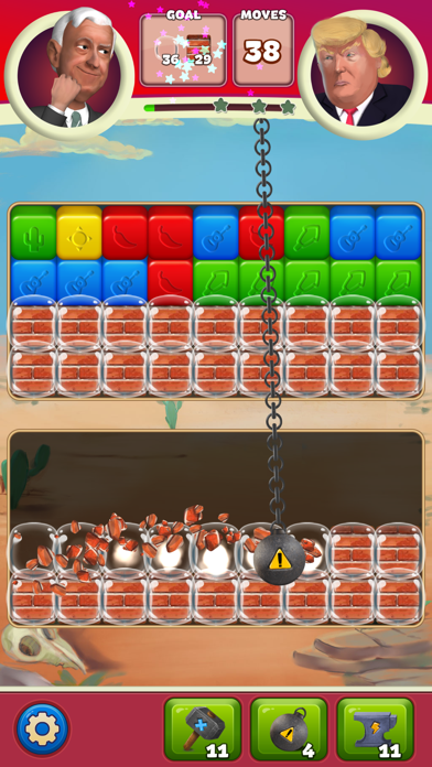AMLO: Wall Blast Screenshot