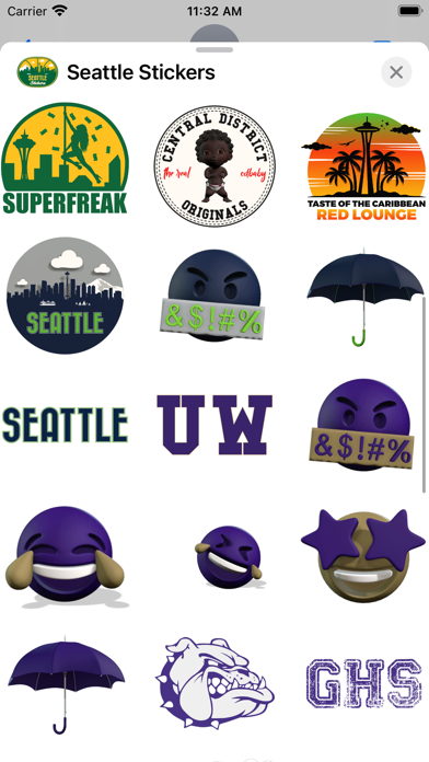 Seattle Stickers Screenshot