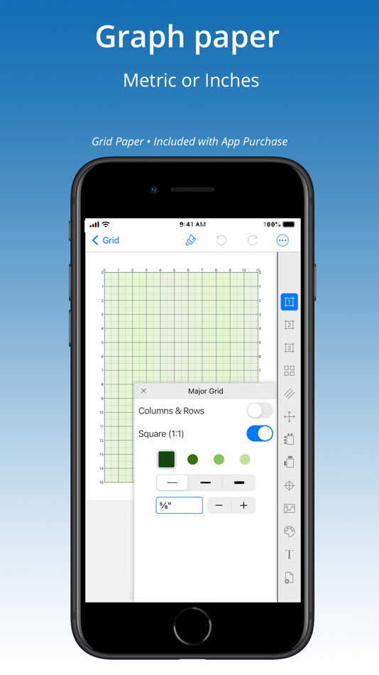 #1. GridMaker (iOS) 由: NNN Software