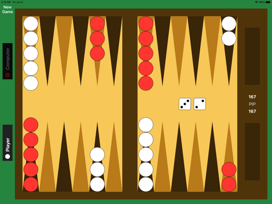 Simple Backgammon app screenshot 2