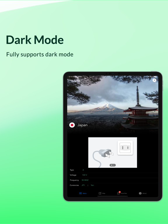 World Travel Plugs iPad screenshot 4 - Travel app
