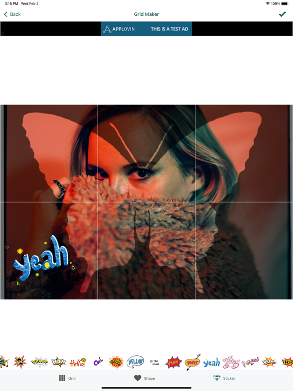 Screenshot #6 pour Grid Editor Pro for instagram