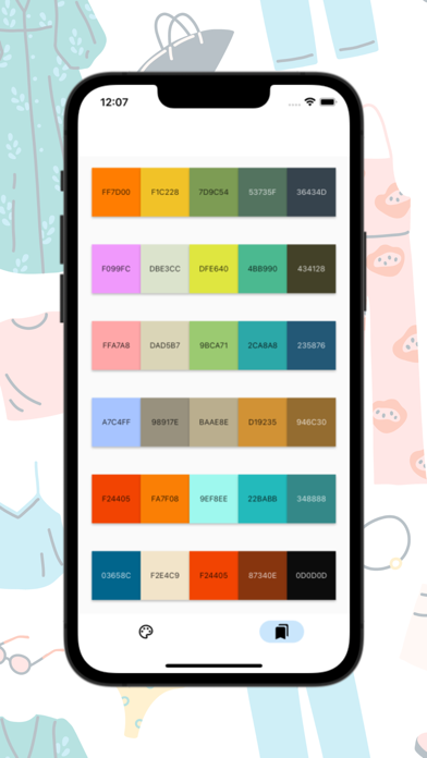 AI 配色提案アプリ:人工知能が自動で最適な5色を選びます！のおすすめ画像4