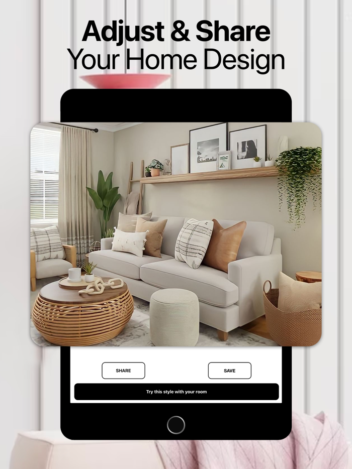 Interior AI Room Design Home