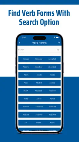 Game screenshot English Verbs - V1 V2 V3 hack